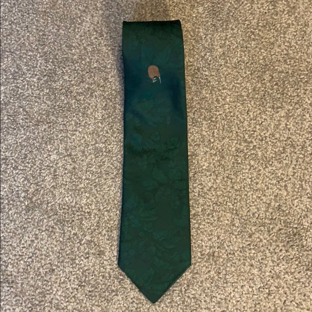 Jil Sander New Zealand Green Kiwi Tie